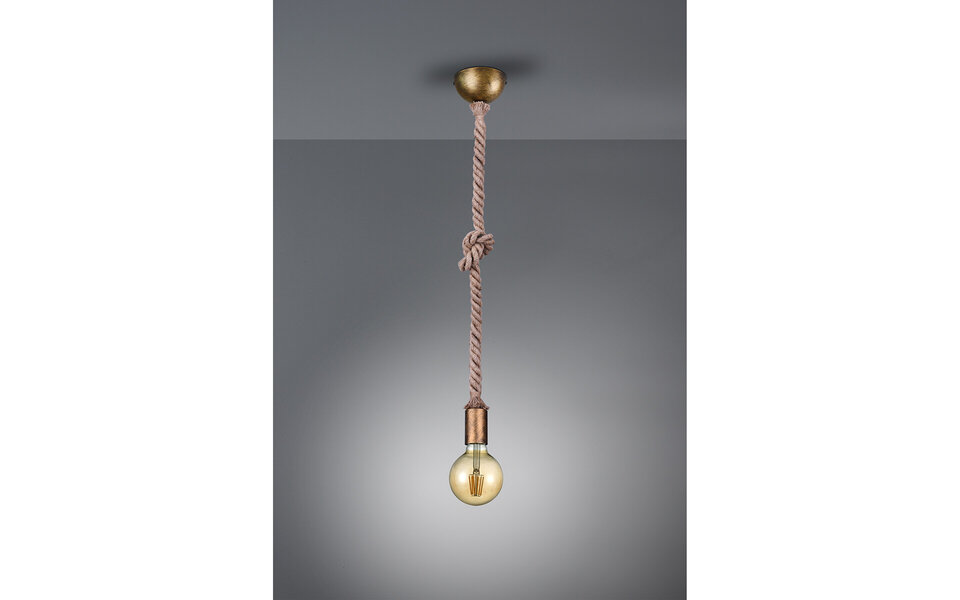 HLW LED Bronze LED Pendant Lamp with E27 Fitting - Stylish LED Lamp for Any Interior HLW LED Bronze LED Pendant Lamp with E27 Fitting - Stylish LED Lamp for Any Interior