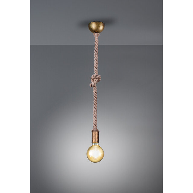 HLW LED Bronze LED Pendant Lamp with E27 Fitting - Stylish LED Lamp for Any Interior HLW LED Bronze LED Pendant Lamp with E27 Fitting - Stylish LED Lamp for Any Interior