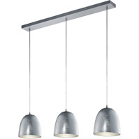 LED Pendant Lamp Trion Onutia - 3-light, E14 fitting, matte silver LED Pendant Lamp Trion Onutia - 3-light, E14 fitting, matte silver