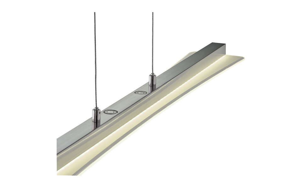 HLW LED 18W Dimmable LED Pendant Lamp Matte Nickel - Adjustable Color & Height