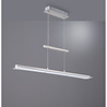 HLW LED 18W Dimbare LED Hanglamp Mat Nikkel - Aanpasbare Kleur & Hoogte