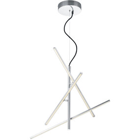 Dimbare Witte LED Hanglamp 5W - Warm Wit & Modern Dimbare Witte LED Hanglamp 5W - Warm Wit & Modern