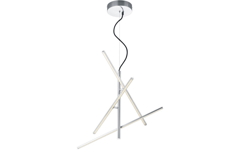 HLW LED Dimmable LED Pendant Lamp 5W - White LED Lamp with Warm White Light, Adjustable & Stylish