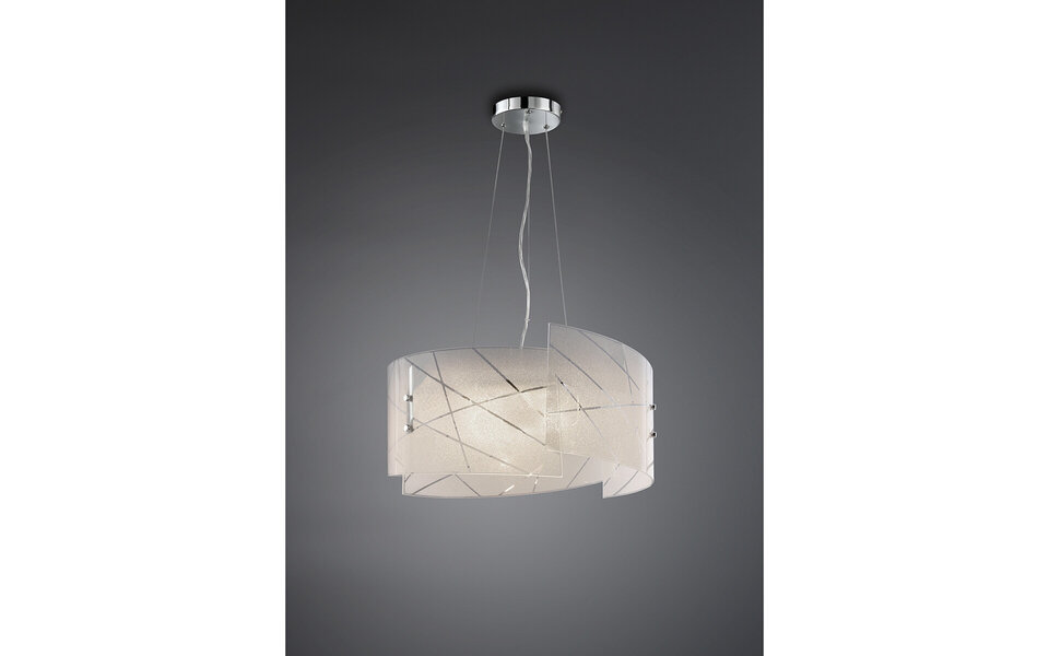 HLW LED LED Pendant Lamp with Glass - Matt White, 3-light LED Pendant Lamp with E27 Fitting HLW LED LED Pendant Lamp with Glass - Matt White, 3-light LED Pendant Lamp with E27 Fitting