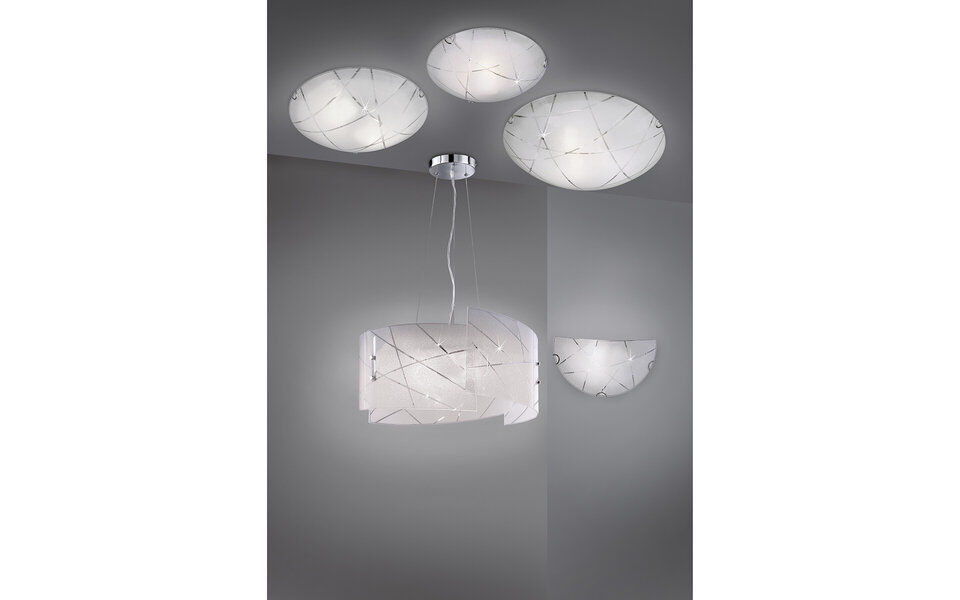 HLW LED LED Pendant Lamp with Glass - Matt White, 3-light LED Pendant Lamp with E27 Fitting HLW LED LED Pendant Lamp with Glass - Matt White, 3-light LED Pendant Lamp with E27 Fitting