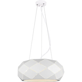 Witte LED Hanglamp - 3-lichts Mat Wit Aluminium Witte LED Hanglamp - 3-lichts Mat Wit Aluminium