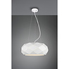 HLW LED LED Pendant Lamp Matte White - 3-light Round Aluminum with E27 Fitting