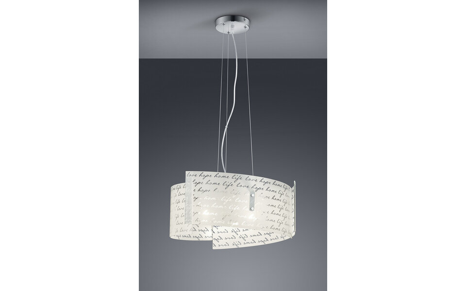 HLW LED LED Pendant Lamp Matte White - Trion Sonu 3-light with E27 fitting and aluminum HLW LED LED Pendant Lamp Matte White - Trion Sonu 3-light with E27 fitting and aluminum