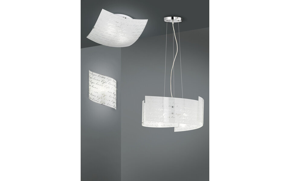 HLW LED LED Hanglamp Mat Wit - Trion Sonu 3-lichts met E27 fitting en aluminium