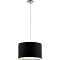 Black LED Pendant Lamp Trion Hotia - Round, Matte Black Aluminum, E27 Socket Black LED Pendant Lamp Trion Hotia - Round, Matte Black Aluminum, E27 Socket