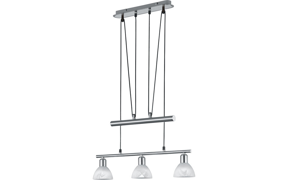 HLW LED White LED Pendant Lamp Trion Levino - Warm White 3000K - Matte Nickel Aluminum