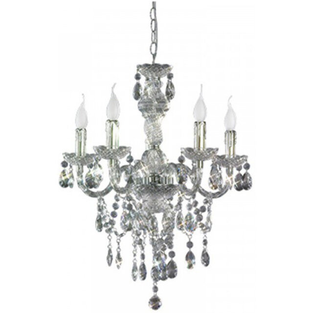 LED Kroonluchter Trion Lucy - 5-lichts, E14 Fitting Verlichting per ruimte LED Kroonluchter Trion Lucy - 5-lichts, E14 Fitting Verlichting per ruimte