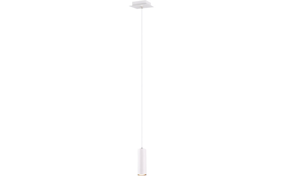 HLW LED Witte LED Hanglamp Trion Mary - Mat Wit Aluminium, GU10 Fitting, 1-lichts HLW LED Witte LED Hanglamp Trion Mary - Mat Wit Aluminium, GU10 Fitting, 1-lichts