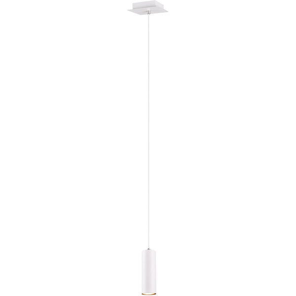 HLW LED Witte LED Hanglamp Trion Mary - Mat Wit Aluminium, GU10 Fitting, 1-lichts HLW LED Witte LED Hanglamp Trion Mary - Mat Wit Aluminium, GU10 Fitting, 1-lichts