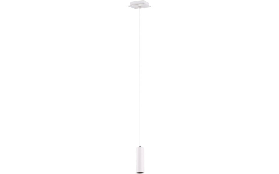 HLW LED Witte LED Hanglamp Trion Mary - Mat Wit Aluminium, GU10 Fitting, 1-lichts HLW LED Witte LED Hanglamp Trion Mary - Mat Wit Aluminium, GU10 Fitting, 1-lichts