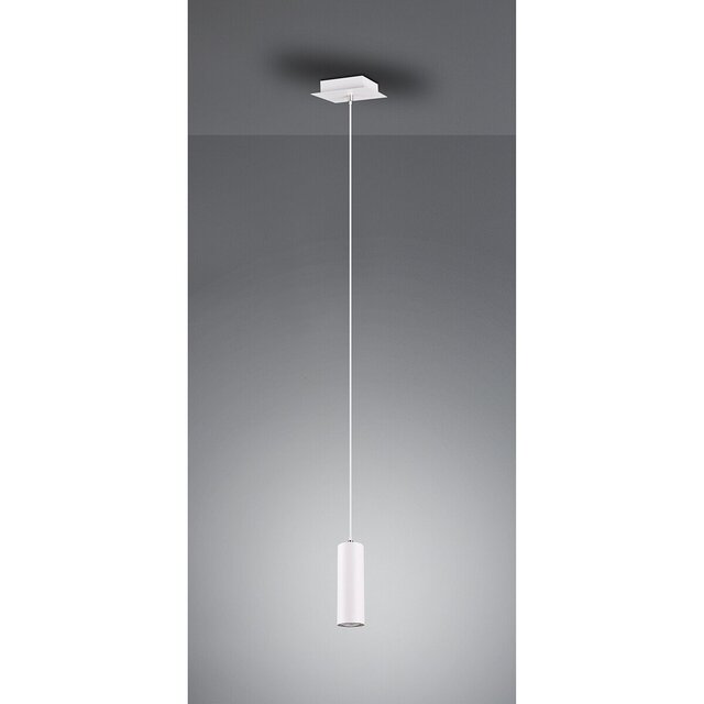 HLW LED White LED Pendant Lamp Trion Mary - Matte White Aluminum, GU10 Fitting, 1-light