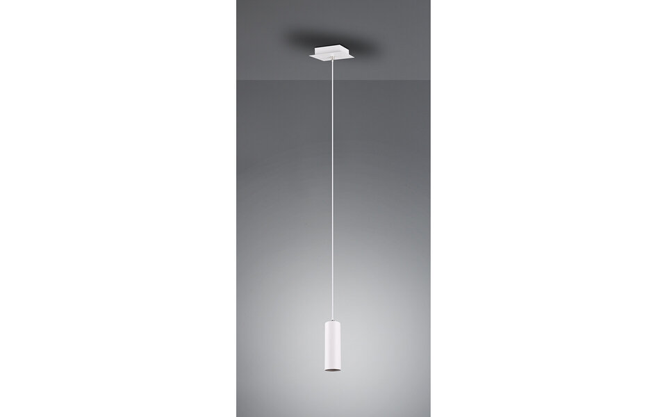 HLW LED White LED Pendant Lamp Trion Mary - Matte White Aluminum, GU10 Fitting, 1-light