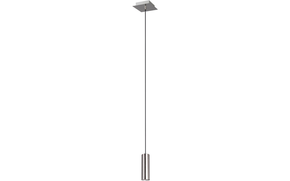 HLW LED LED Pendant Lamp Trion Mary - 1-light Square Matte Nickel with GU10 Fitting HLW LED LED Pendant Lamp Trion Mary - 1-light Square Matte Nickel with GU10 Fitting