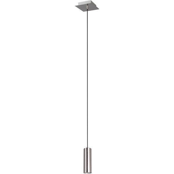 HLW LED LED Hanglamp Trion Mary - 1-lichts Vierkant Mat Nikkel met GU10 Fitting HLW LED LED Hanglamp Trion Mary - 1-lichts Vierkant Mat Nikkel met GU10 Fitting