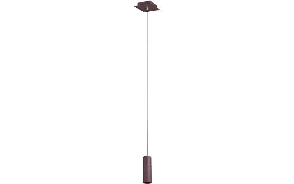 HLW LED LED Pendant Lamp Trion Mary - Rust-colored LED Lamp with GU10 Fitting, 1-light, Aluminum