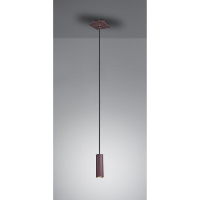 HLW LED LED Hanglamp Trion Mary - Roestkleurige LED Lamp met GU10 Fitting, 1-lichts, Aluminium