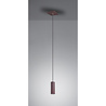 HLW LED LED Pendant Lamp Trion Mary - Rust-colored LED Lamp with GU10 Fitting, 1-light, Aluminum