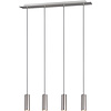 LED Hanglamp Trion Mary - 4-lichts Mat Nikkel Aluminium LED Hanglamp Trion Mary - 4-lichts Mat Nikkel Aluminium