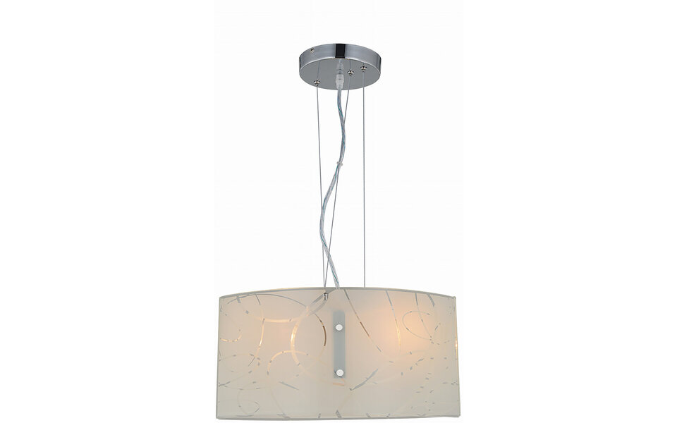 HLW LED LED Pendant Lamp Matte White - Sustainable White LED Pendant Lamp with Two E27 Light Points