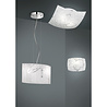 HLW LED LED Pendant Lamp Matte White - Sustainable White LED Pendant Lamp with Two E27 Light Points