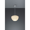 moderne mat witte LED hanglamp met E27 fitting en 60W vermogen voor sfeervolle verlichting