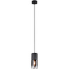 Zwarte LED Hanglamp Trion Borin - Mat Zwart, Rond, E27 Verlichting per ruimte