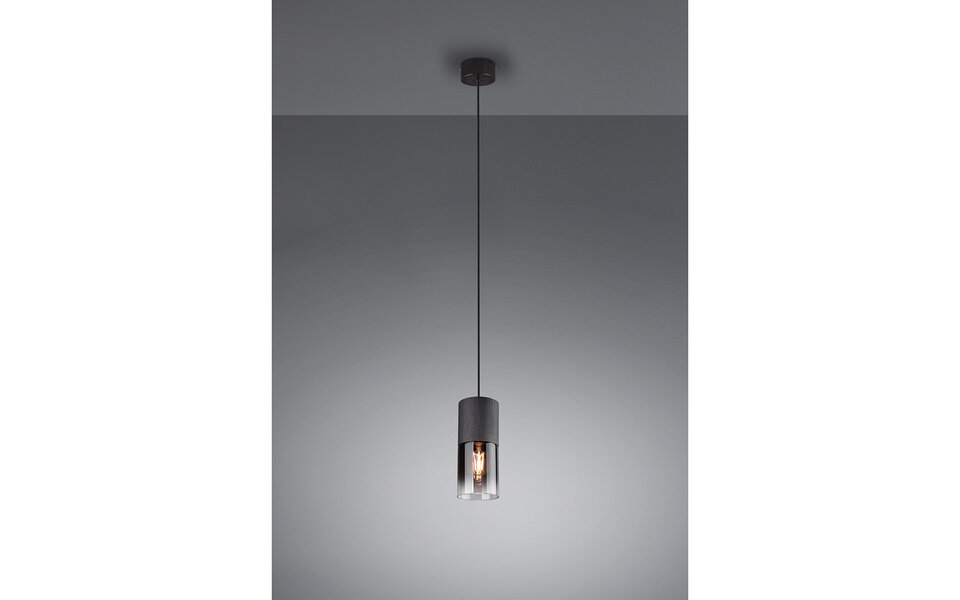 HLW LED LED Hanglamp Trion Borin - Mat Zwarte Aluminium LED Lamp met E27 Fitting HLW LED LED Hanglamp Trion Borin - Mat Zwarte Aluminium LED Lamp met E27 Fitting