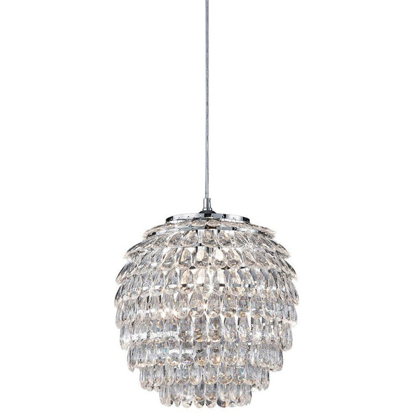 HLW LED LED Hanglamp Trion Pety - Elegante Mat Chroom Aluminium E27 Fitting HLW LED LED Hanglamp Trion Pety - Elegante Mat Chroom Aluminium E27 Fitting