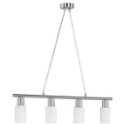 HLW LED Trion Smast LED Pendant Lamp - Matte Nickel, Aluminum & 4x E14 Fitting