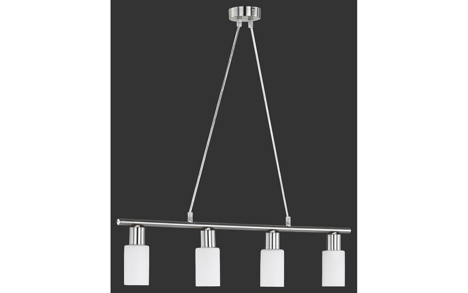 HLW LED Trion Smast LED Pendant Lamp - Matte Nickel, Aluminum & 4x E14 Fitting HLW LED Trion Smast LED Pendant Lamp - Matte Nickel, Aluminum & 4x E14 Fitting