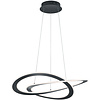 Dimbare LED Hanglamp 52W - Warm Wit Mat Antraciet Dimbare LED Hanglamp 52W - Warm Wit Mat Antraciet