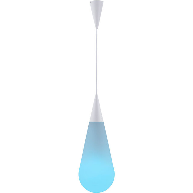 HLW LED White LED Pendant Lamp Trion Renny 4W - Warm White 3000K - Round Matte Chrome