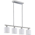 LED Hanglamp Trion Torry - Mat Nikkel, Aluminium, 4x E14 Fitting