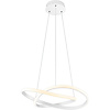 Dimbare LED Hanglamp 27W - Natuurlijk Wit - Mat Wit Design