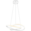 Dimbare LED Hanglamp 27W - Witte LED Hanglamp met Neutraal Wit Licht 4000K