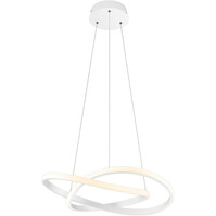 Dimmable LED Pendant Lamp 27W - Natural White - Matte White Design