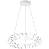Dimbare Witte LED Hanglamp 33W - Natuurlijk Wit 4000K Dimbare Witte LED Hanglamp 33W - Natuurlijk Wit 4000K