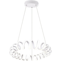 Dimbare Witte LED Hanglamp 33W - Natuurlijk Wit 4000K Dimbare Witte LED Hanglamp 33W - Natuurlijk Wit 4000K