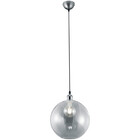 HLW LED LED Hanglamp Trion Dini - Rond Mat Nikkel Aluminium met E27 Fitting