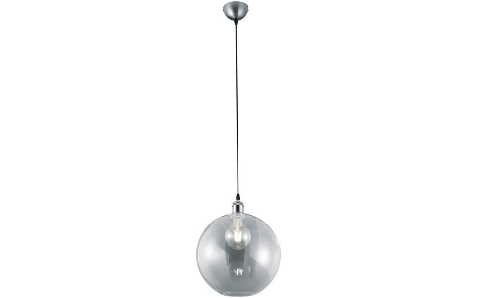HLW LED LED Hanglamp Trion Dini - Rond Mat Nikkel Aluminium met E27 Fitting