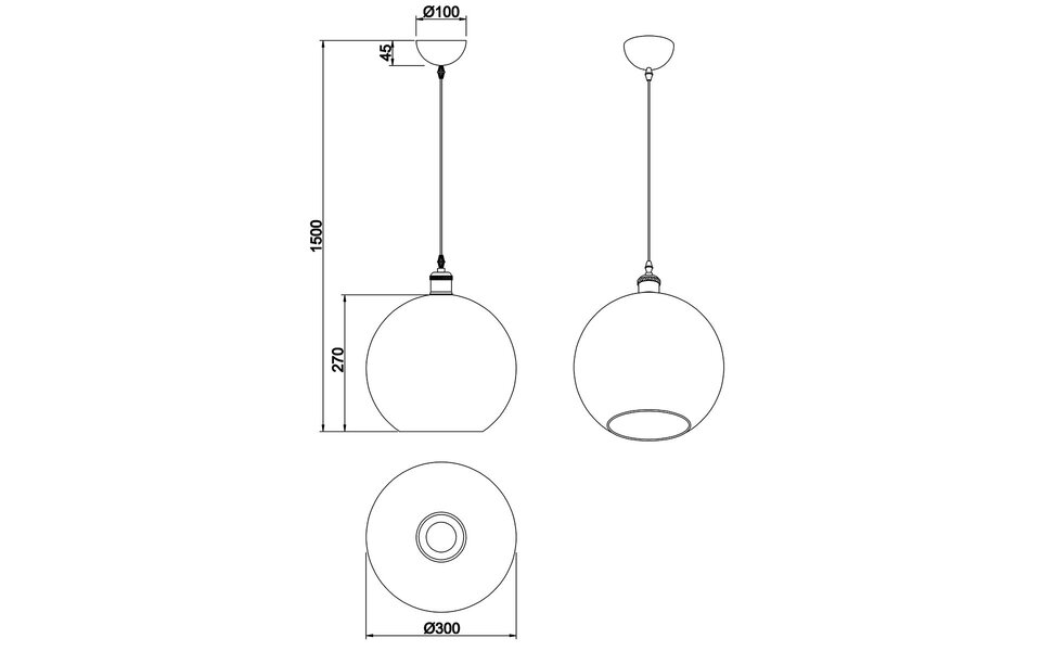 HLW LED LED Pendant Lamp Trion Dini - Round Matte Nickel Aluminum with E27 Fitting HLW LED LED Pendant Lamp Trion Dini - Round Matte Nickel Aluminum with E27 Fitting