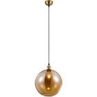 HLW LED Gouden LED Hanglamp Trion Dini - Rond, Mat Goud Aluminium, E27 Fitting