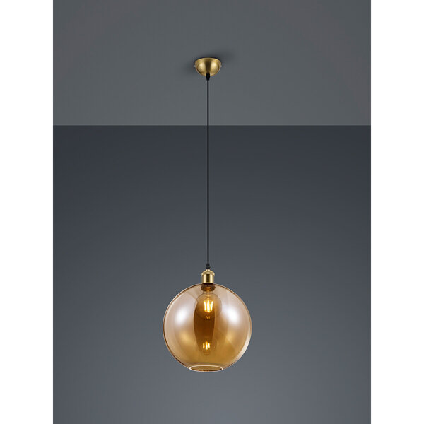 HLW LED Gouden LED Hanglamp Trion Dini - Rond, Mat Goud Aluminium, E27 Fitting HLW LED Gouden LED Hanglamp Trion Dini - Rond, Mat Goud Aluminium, E27 Fitting