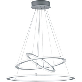 Dimbare Witte LED Hanglamp 75W - Warm Wit 3000K Dimbare Witte LED Hanglamp 75W - Warm Wit 3000K