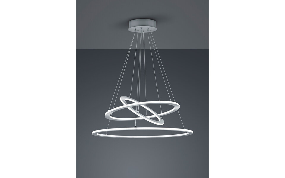 HLW LED LED Pendant Lamp Trion Duban 75W - Dimmable White LED Lamp in Warm White 3000K